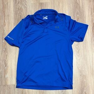 Under Armour Men's Blue Polo